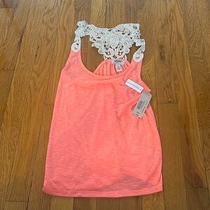 Arizona New with Tag (NWT) London Orange Tank Top